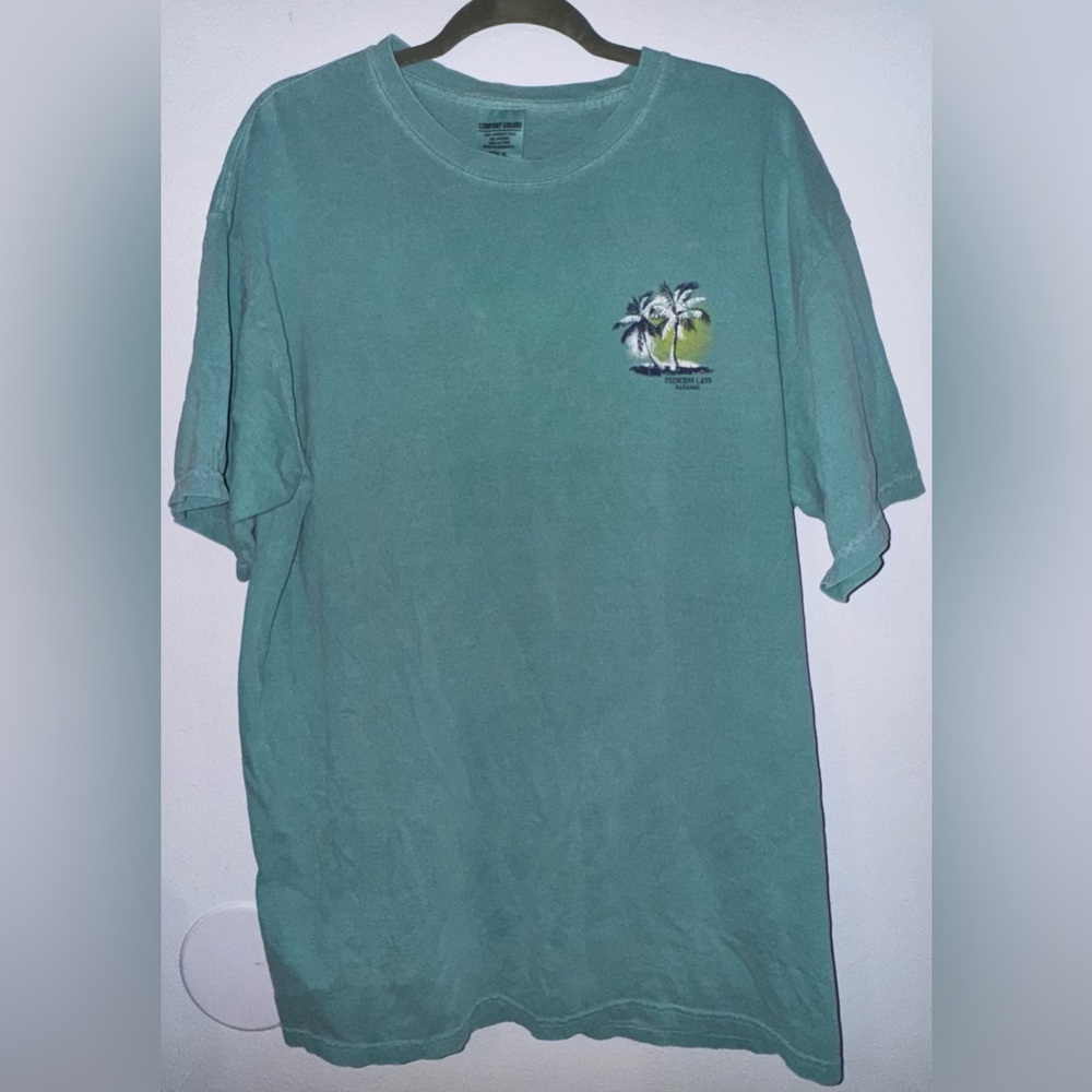 Comfort Colors Teal Princess Cays Bahamas T-Shirt